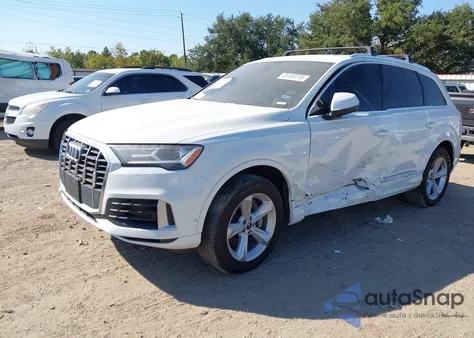 2022 Audi Q7 Premium 55 Tfsi Quattro Tiptronic из США, поврежденный, VIN WA1AXBF71ND013026